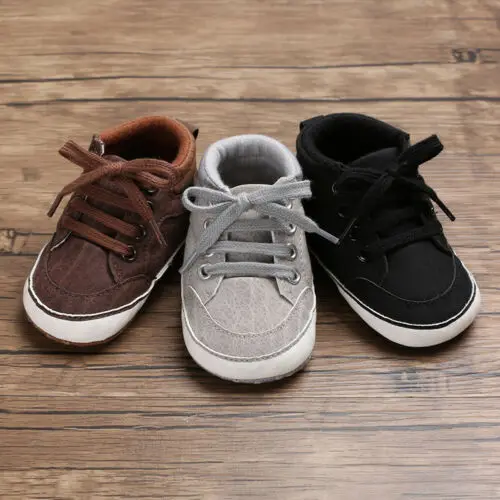 2019 de calidad Superior de la marca bebé casual zapatos recién nacido suela suave prewalker, primero los niños y las niñas zapatos de moda infantil zapatillas de deporte 5