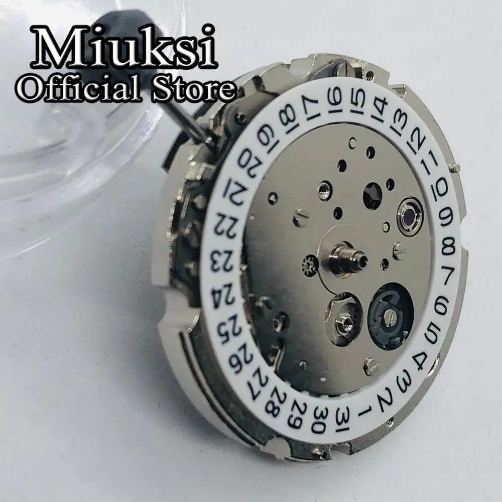 Miyota 8215 21 joyas mecánico automático de la fecha de movimiento del reloj para hombre de los movimientos 5