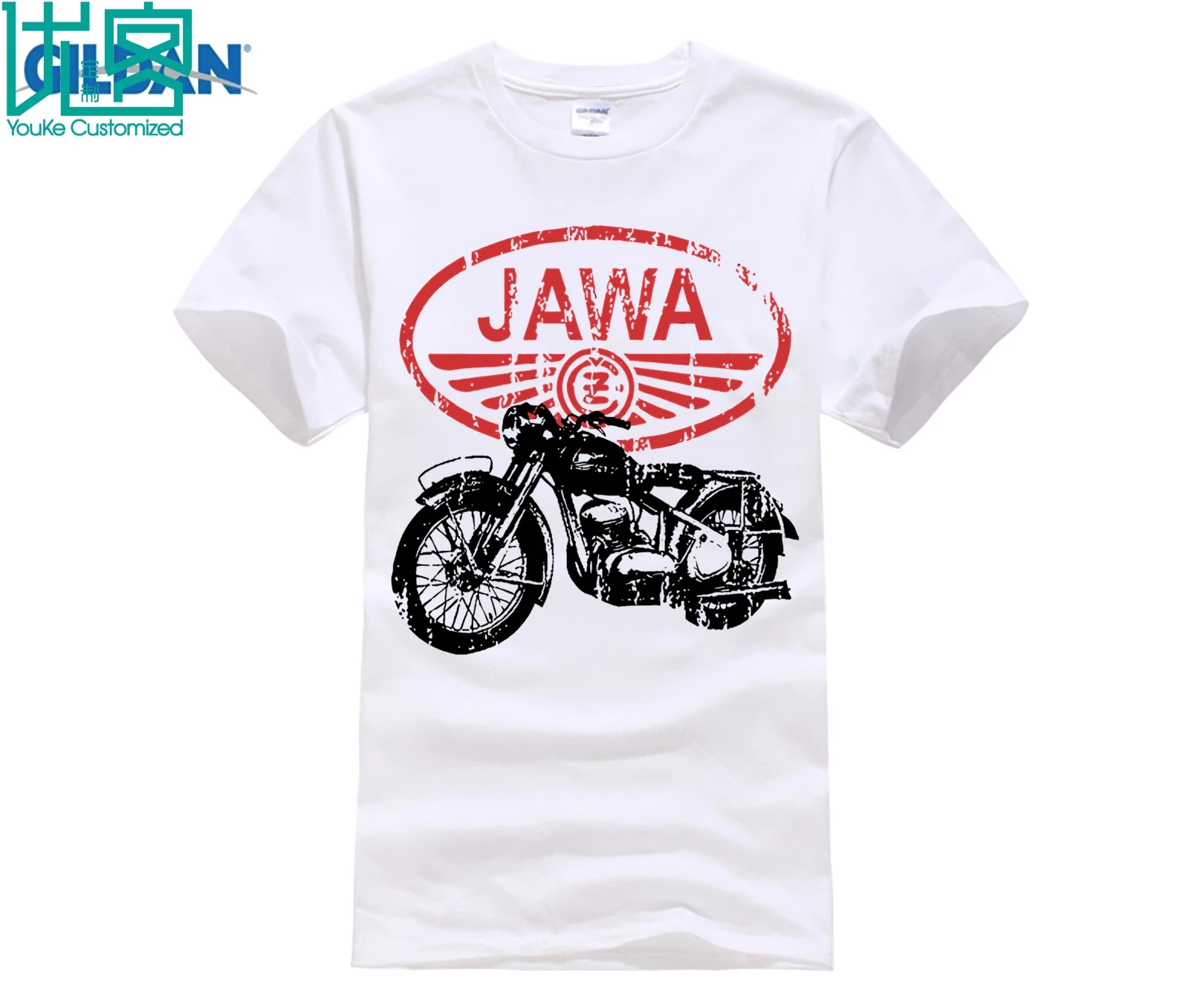 Jawa Z - Clásico Czec Moto Mens T Shirt 5