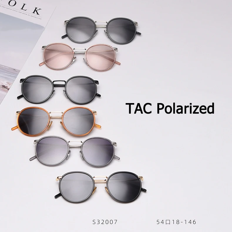 JackJad 2020 Clásico Vintage Redondo Estilo Polarizado Gafas de sol de las Mujeres de complementos de Moda de Diseño de la Marca de Gafas de Sol de Oculos De Sol S32007 5