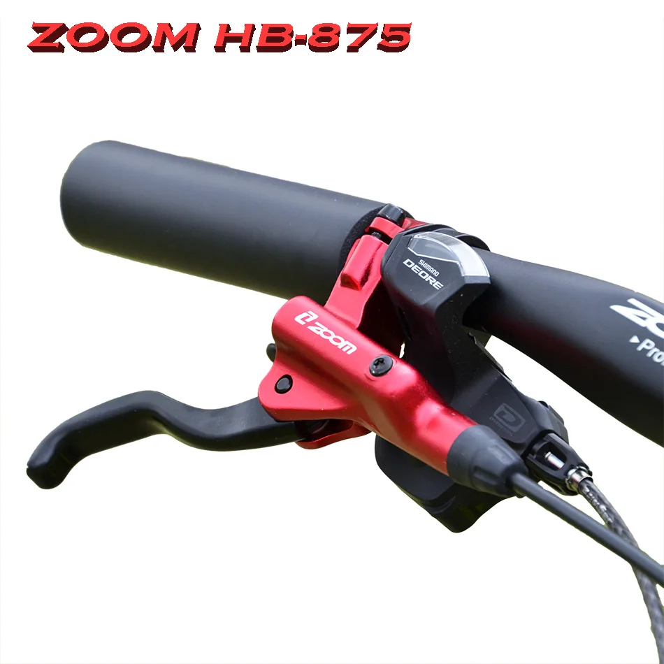 Bicicleta nueva de Freno Hidráulico Kit de Bicicleta de Montaña en Bicicleta Hidráulico de la Placa de ZOOM HB-875 2018 800 / 1400mm de Freno de Disco Cn(origen) 5