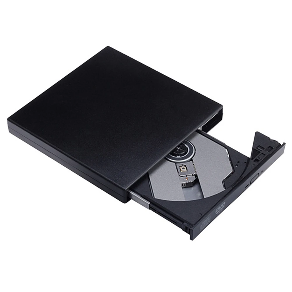Portátil USB 2.0 Externos DVD Combo CD-RW Quemador Lector Grabador Portatil para Notebook PC de Escritorio del Ordenador 5