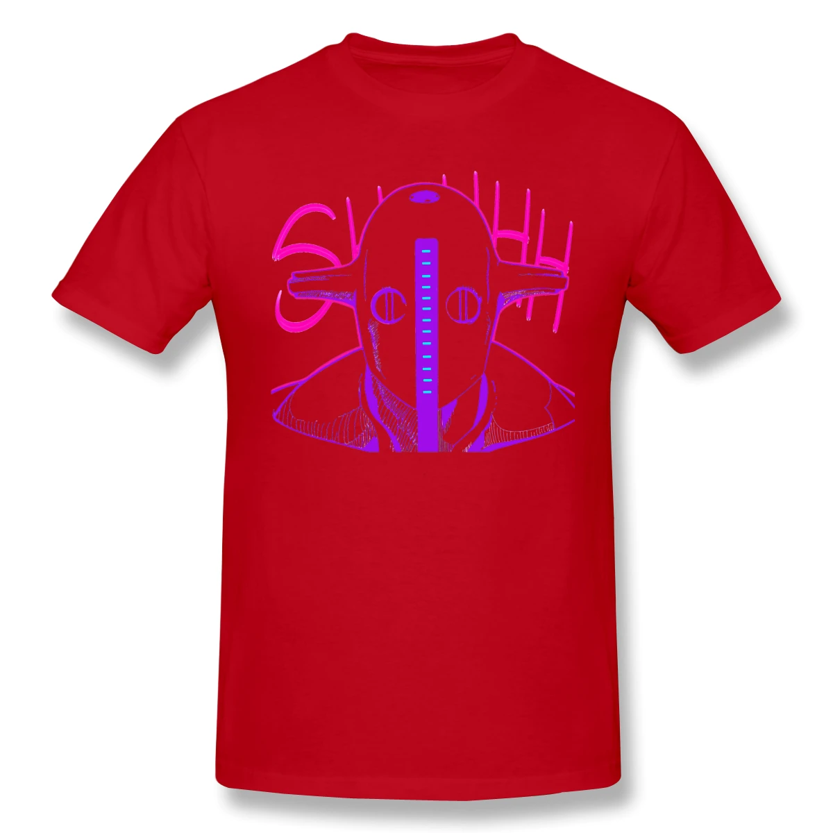 Jojo bizarre adventure T-Shirts para Hombres SHHHH - Suave Y Húmeda Divertida camiseta con cuello redondo de Algodón T Camisa 5