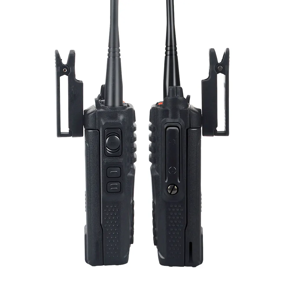 2pieces baofeng UV-9R impermeable de doble banda UHF VHF walkie talkie 8W 128 CANALES de radio comunicador uv 9r con handsree 5