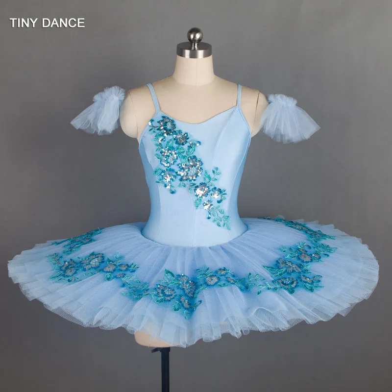 Azul pálido Adulto Niñas Clásica de Ballet Tutu de Bailarina de la Danza Traje Vestido de Pre-Profesionales de la Danza Ballet Tutús BLL025 5