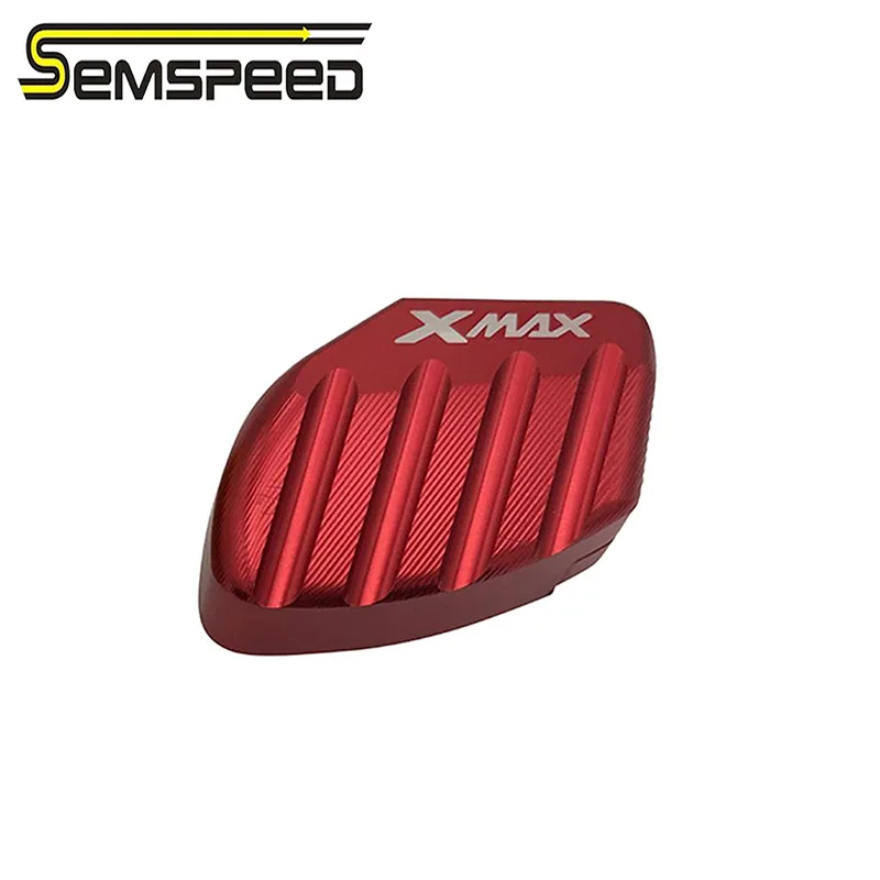 Logotipo XMAX Stand de la Ampliadora cojinetes de Soporte Protector Para Yamaha XMAX 300 xmax 250 xmax 125 2017-2020 Pie Soporte Placa de Extensión 5