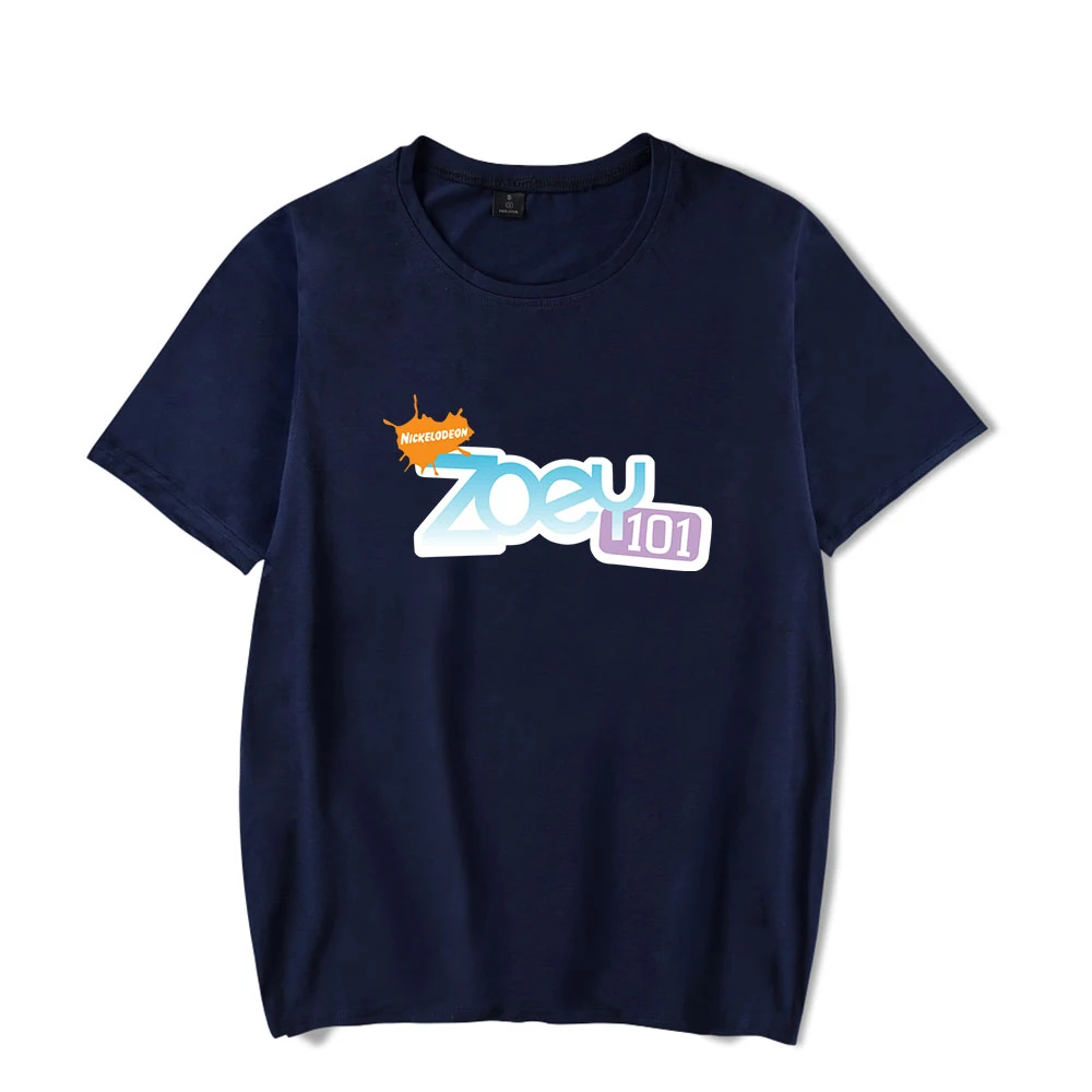 Zoey 101 Camiseta O-Cuello de Manga Corta de las Mujeres de los Hombres de Camisetas Unisex Calle Harajuku Fashion Camiseta de la Comedia Americana de la Serie de TV de Ropa 5