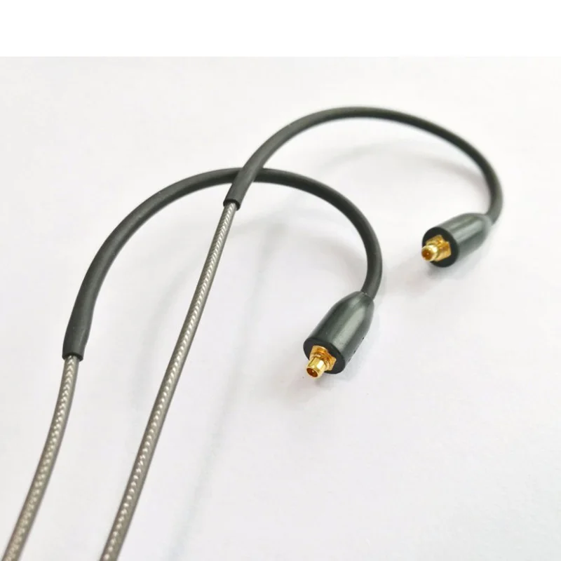 MMCX Cable Shure SE215 SE315 SE535 SE846 Auriculares Auriculares Cables Cable Con Micrófono Control de Volumen para xiaomi iphone Android 5