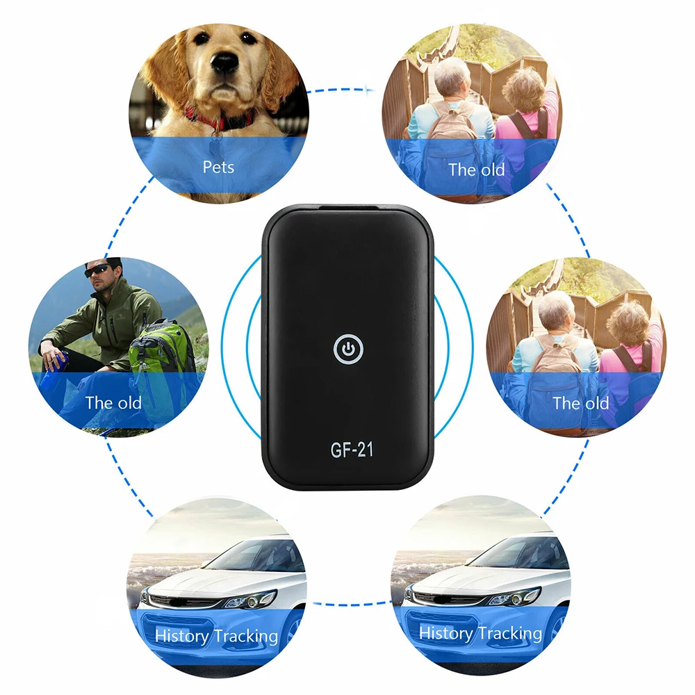 Mini GPS en Tiempo Real del Coche Perseguidor del Micrófono WIFI LBS GPS Localizador de Dispositivo de Posicionamiento Anti-Perdida de Dispositivos de Control de Voz Grabación de 2020 5