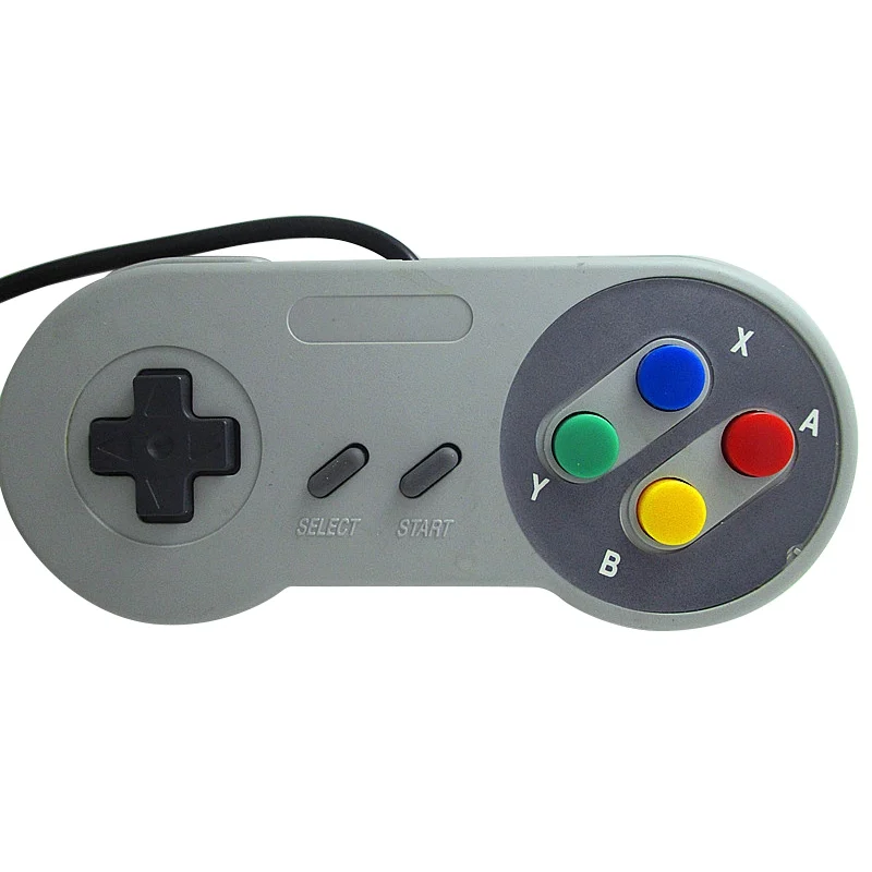 10PCS/lot Gamepad de 16 Bits del Controlador para Super Nintendo SNES Sistema de Control de la Consola de la Almohadilla 5