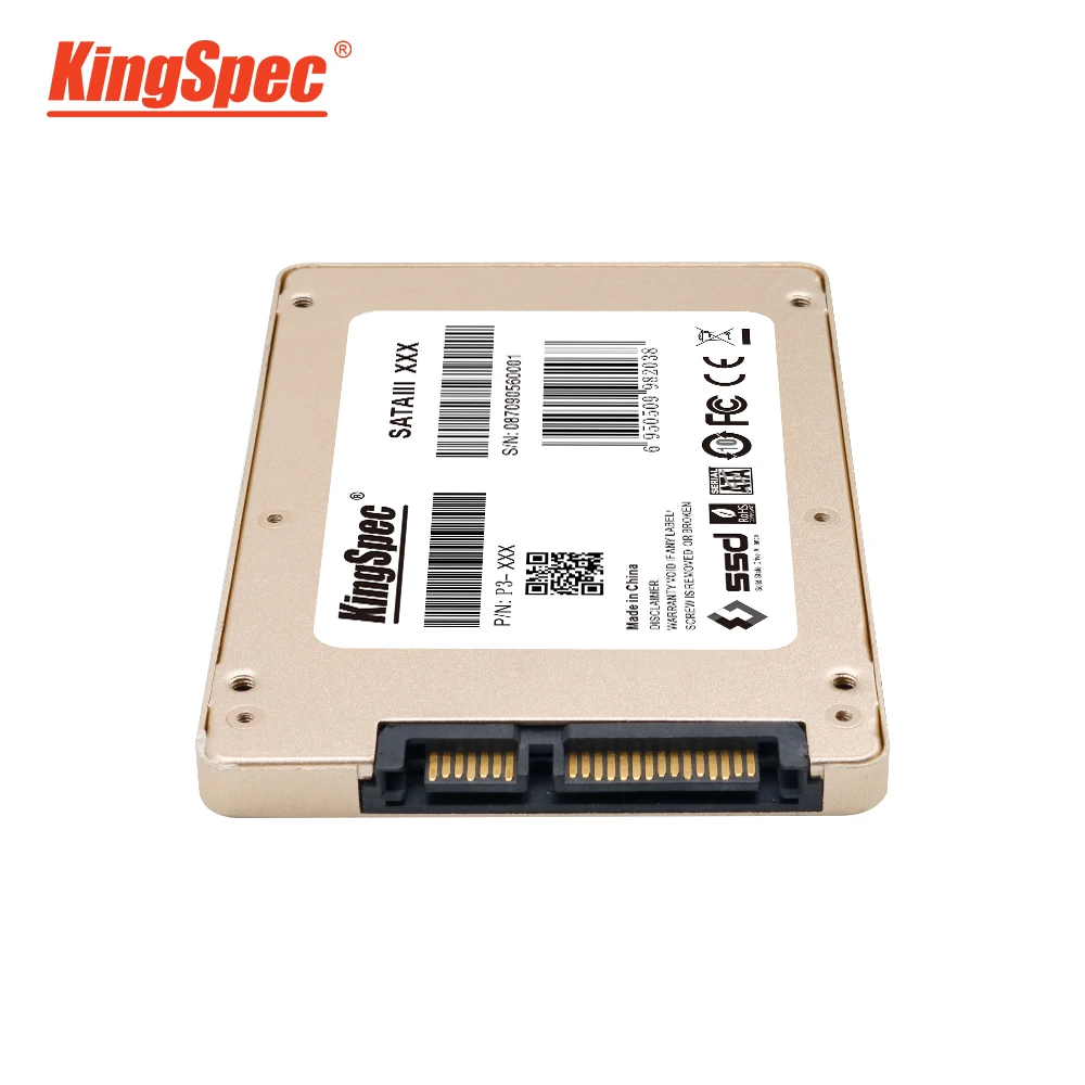 KingSpec SSD de 1 tb, 2 TB de Disco Duro 512 GB HDD SATA de 2,5 Pulgadas Disco Duro Interno SSD SATAIII 240GB de 120 GB y 128 GB 256 GB para PC Portátil 5