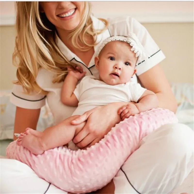 Bebé Recién Nacido De Enfermería Almohadas De Maternidad Bebé En Forma De U Almohada De Lactancia Del Bebé Del Algodón De La Alimentación De La Cintura Almohada Bebé Cuidado De La Nave 5
