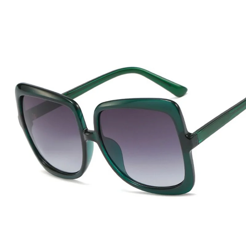 2020 de Lujo de la Gran Plaza de Gafas de sol de las Mujeres de la Marca del Diseñador Retro Gafas de Sol de Mujer de gran tamaño Leopardo Amarillo Tonos oculos UV400 5
