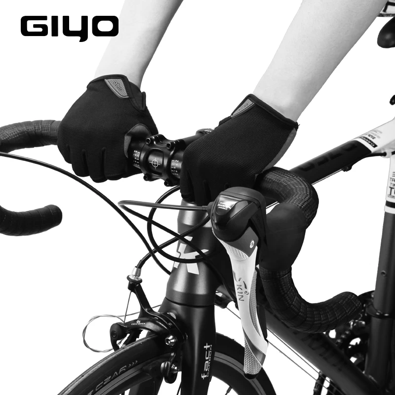 GIYO S-05 de la pantalla Táctil No-el deslizamiento de Dedo Completo Ciclismo bicicleta Bicicleta Guantes Guantes Para Gimnasio Fitness Ejecución de Senderismo Camping de Carreras 5