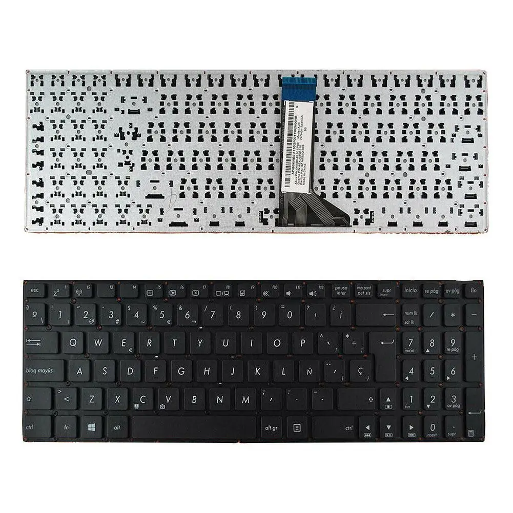 Reemplazo del Teclado NOS inglés Negro Sustitución de Teclados para ASUS X552E D552C Y582 K550C X551 X550VC клавиатура для ноутбука 5