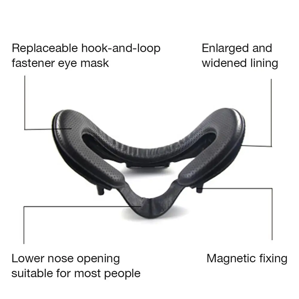 La Realidad Virtual VR Gafas Transpirable Sweatproof Anti-sucio Cómodo VR de la Máscara de Ojo de Gafas Para la Válvula Índice de VR 5