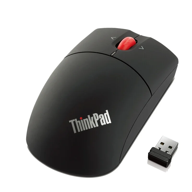 Lenovo / Lenovo ThinkpadOA36193 Escritorio Portátil Inalámbrico USB Negro Pequeño Láser Eléctrico Mouse 2.4 GHz 1000DPI Punto Rojo USB 5