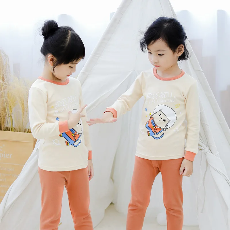 Algodón Chicos Nuevos Pijamas de los Niños de la Princesa de Pijama Conjuntos de Pijamas de Niñas Niños Unicornio ropa de dormir de Bebé ropa de Dormir Pijamas para Niños 5