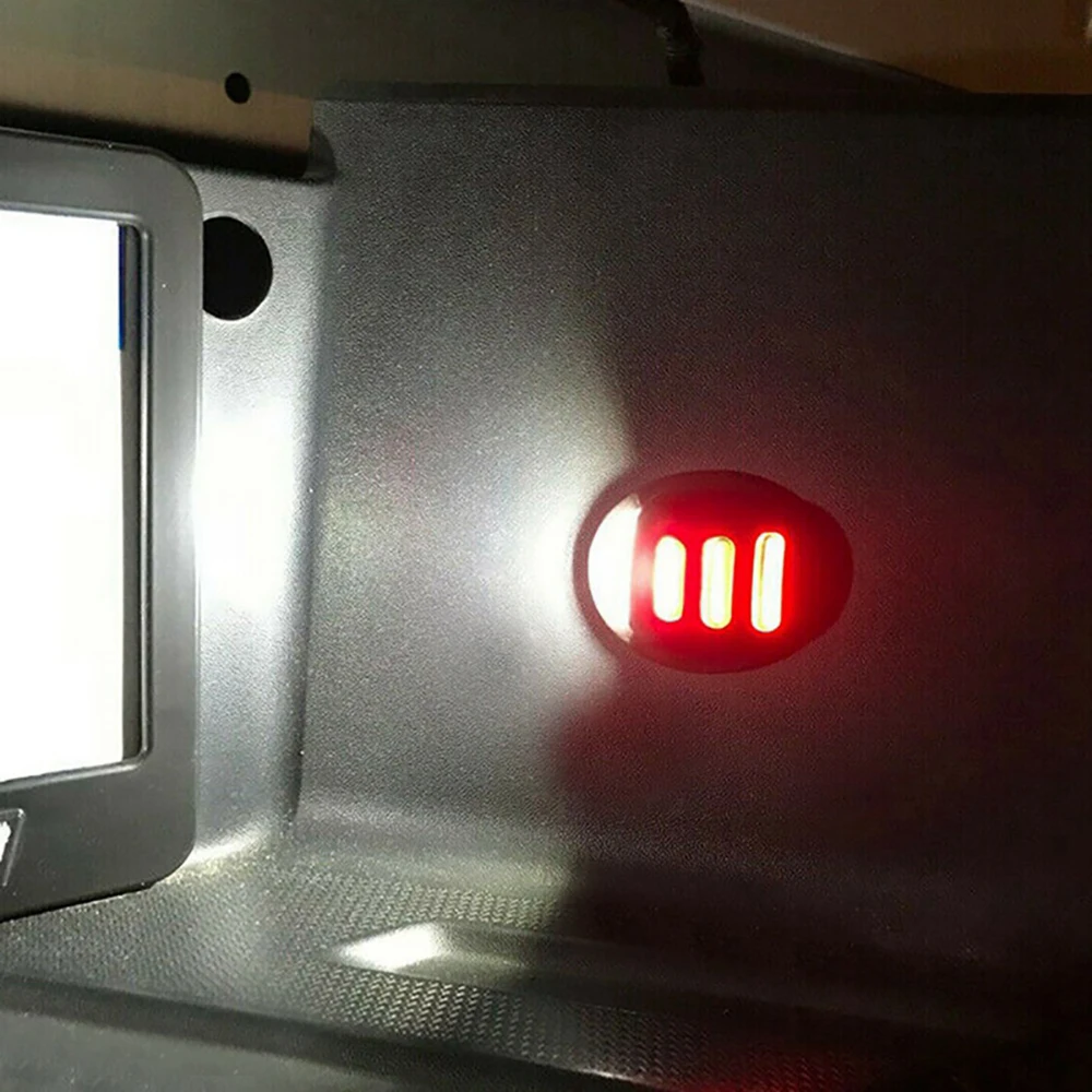 2PCS Coche del Led Luces de matrícula automático del número de placa de la lámpara para Ford Bronco Ranger Excursión Expedición F-150 para el Lincoln Mark LT 5