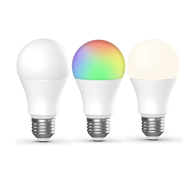 2020 Inncap Bombilla LED de Luz de colores 7.5 W E27 Dimmable RGB Luz Blanca Cálida de Conexión WiFi Smart APP Vioce Control Remoto 5