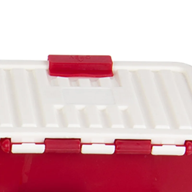 1Pcs de Plástico RC Coche de Caja de Almacenamiento de la Herramienta de Decoración para el Traxxas TRX4 Axial SCX10 90046 D90 1/10 RC Crawler Accesorios,Rojo 5