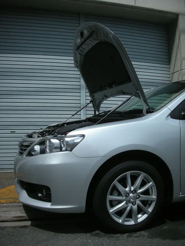Para 2007-2019 Toyota ALLION ZRT260 sedán Capó Delantero del Capó Modificar Gas Puntales de Fibra de Carbono Resorte Amortiguador Levante el Soporte del Amortiguador de 5