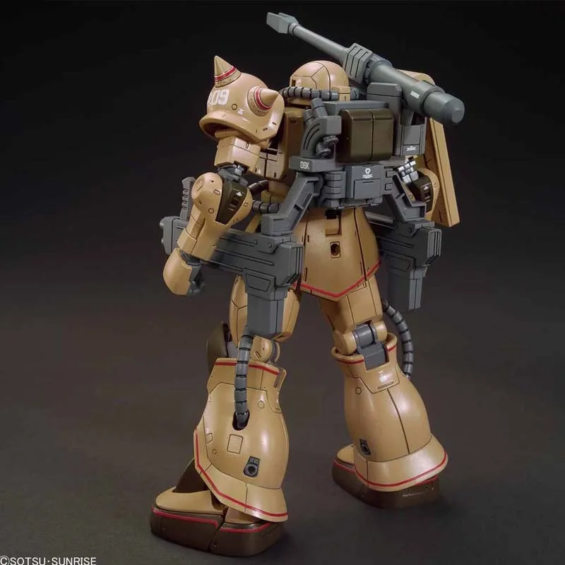 Bandai Gundam HG 1/144 Mobile Suit MS-06CK Zaku de Medio Cañón Montar Kits de modelos de las Figuras de Acción del Robot 019 lastic Modelo Juguetes de niños 5