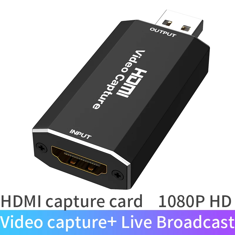 PERESAL tarjeta de captura de vídeo hdmi de captura de cuadro para PS4/Interruptor de la consola de juegos para computadora/ordenador portátil de Grabación de la transmisión en Vivo 5