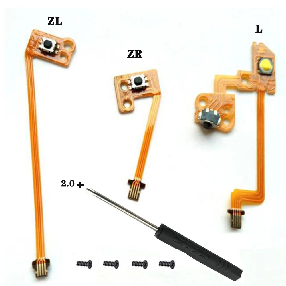 JoyCon L/R Controlador SL SR ZL ZR Botón L Cable de la Tecla de Reparación y Reemplazo de Partes Diferentes del Interruptor de Alegría-Con 5