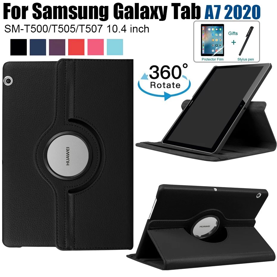 Para Samsung Galaxy Tab A7 2020 Caso, Rotación de 360 Grados Soporte de la Tableta de la Cubierta para Samsung Galaxy Tab A7 10.4