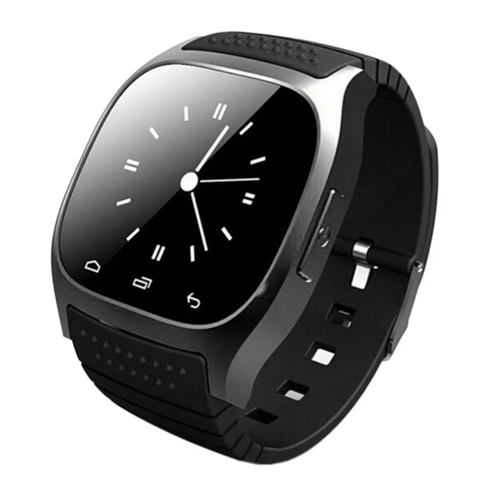 M26 impermeable Smartwatch Bluetooth M26 Reloj Inteligente Diario impermeable de la Pantalla LED Para el Teléfono Android Sync Podómetro Reloj Inteligente 5