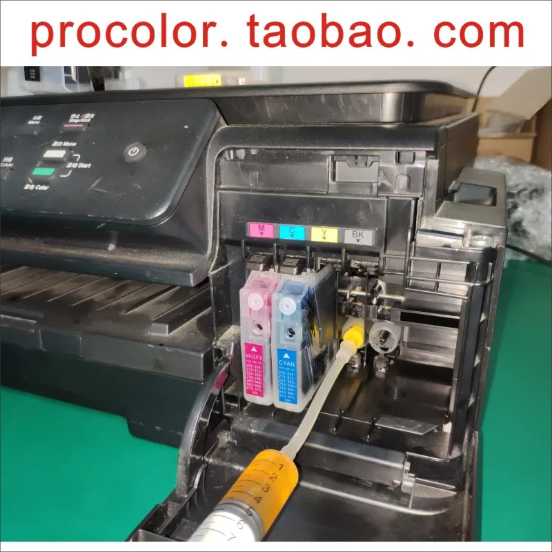 Limpieza de cabezal de impresión limpiador líquido de recarga Herramienta para el hermano LC3619 LC3617 MFC-J2330DW MFC-J2730DW MFC-J3530DW MFCJ-3930DW impresora 5