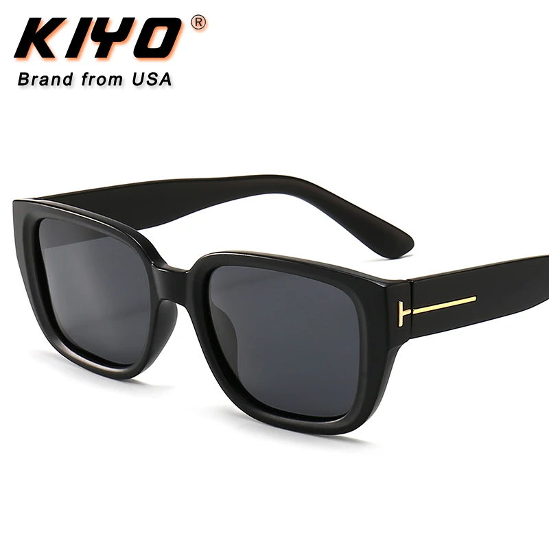 KIYO Marca 2020 las Nuevas Mujeres de los Hombres Gafas de sol de la Plaza de PC Vintage Gafas de Sol de Alta Calidad UV400 de Conducción Gafas de 3875 5