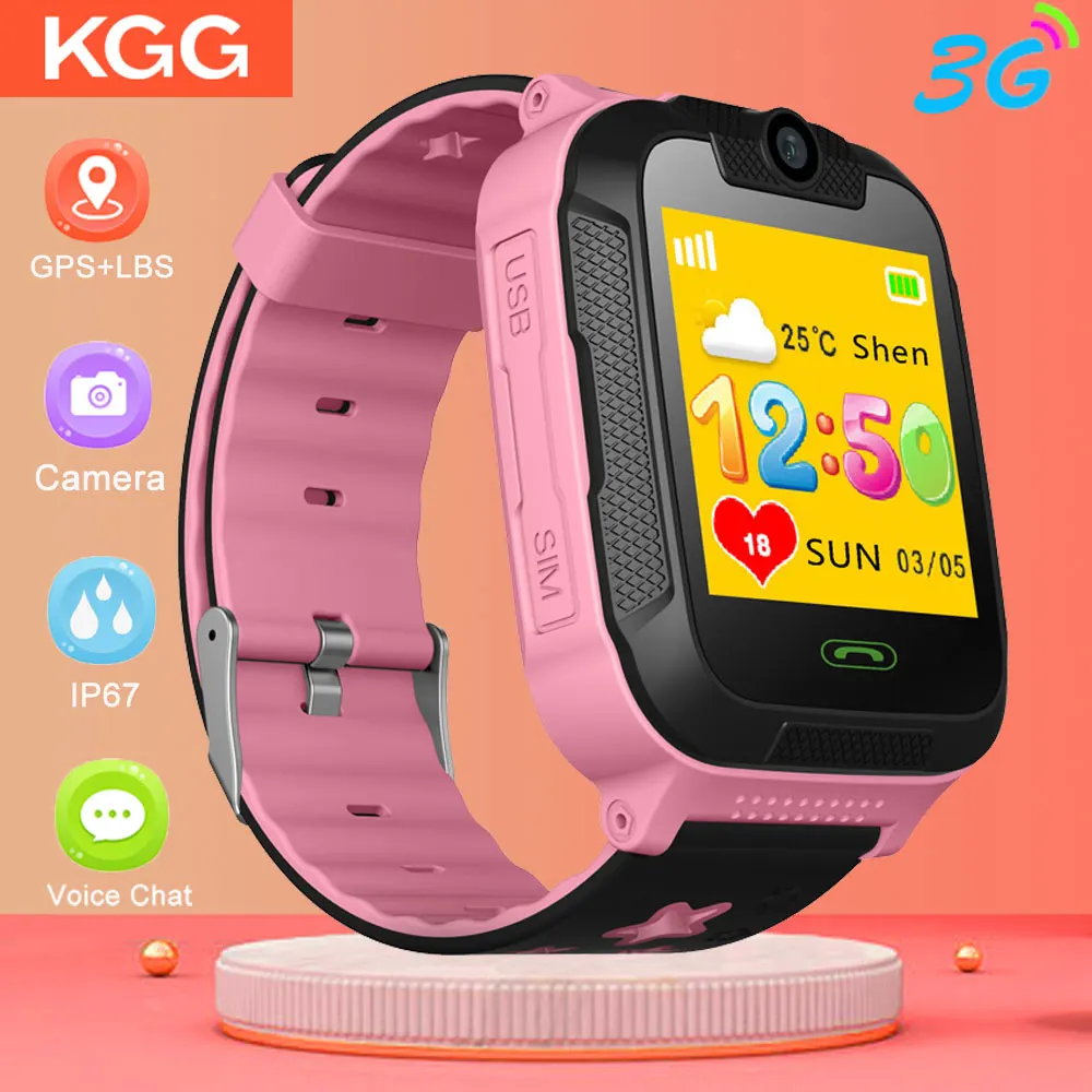 TD07S 3G GPS Tracker Inteligente Reloj de los Niños Niños Bebé GPS WiFi con el Tracker SOS Smartwatch para IOS, Android Smart Watch niños 5