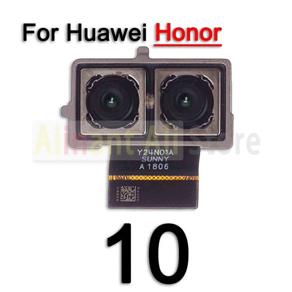 Original Trasera Principal de la parte Posterior de la Cámara Flex Cable Para Huawei Honor Ver 10 20 30 20 20i V10, V20 Lite Pro Plus Posterior de la Cámara de Flex 5