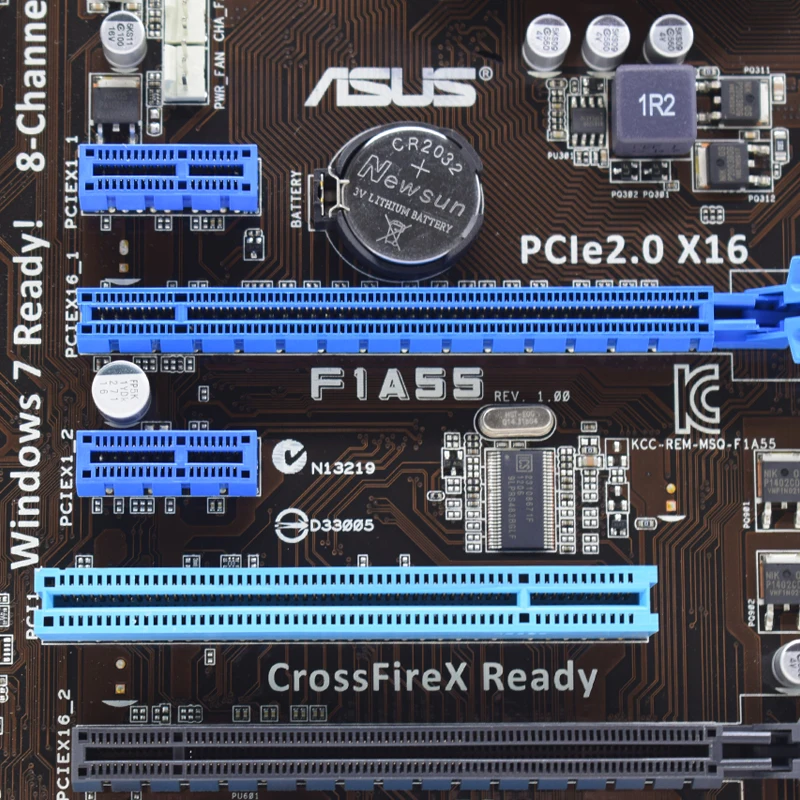 PARA ASUS F1A55 FM1 A55 PC Placa base es compatible con A8 3870K/X4 641 ATX Escritorio Original Conjunto de Placas base 5