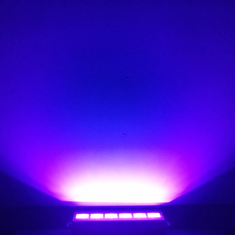 DJworld LED de Luz de la Etapa de la Barra de 6x3W UV Led de Color de la Pared de Lavado de luz uv de Luz DMX Efecto de la Discoteca de DJ KTV Club Homeuse 5