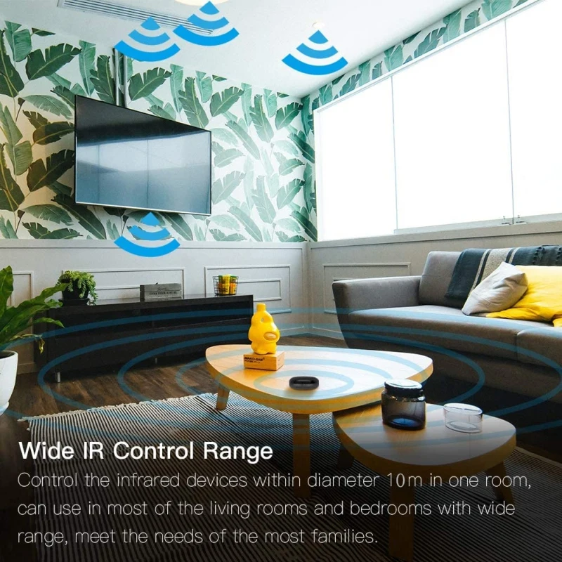 Wireless Smart IR Remote Control WiFi Infrarrojos de Controlador Para TV Ventilador de Aire Acondicionado de Control Remoto Inteligente Trabajo Con Alexa Tuya 5