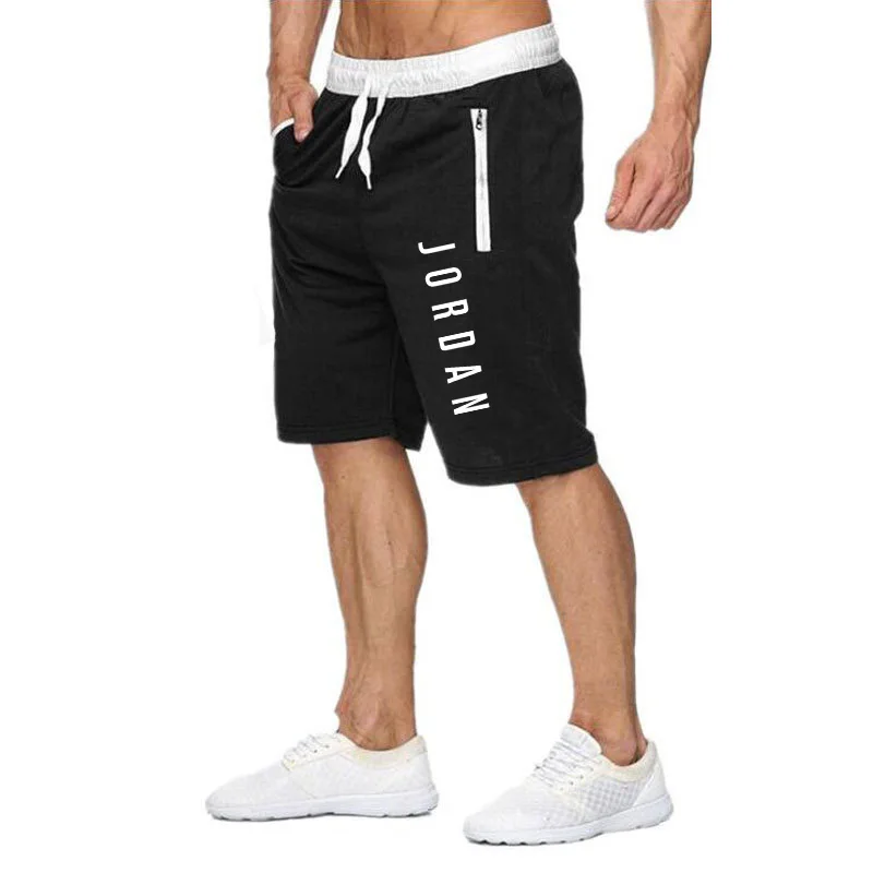 Nueva marca de pantalones cortos de los hombres del gimnasio de musculación de pantalones cortos de los hombres de verano de entrenamiento fitness para hombres transpirable de secado rápido ropa deportiva jogger 5