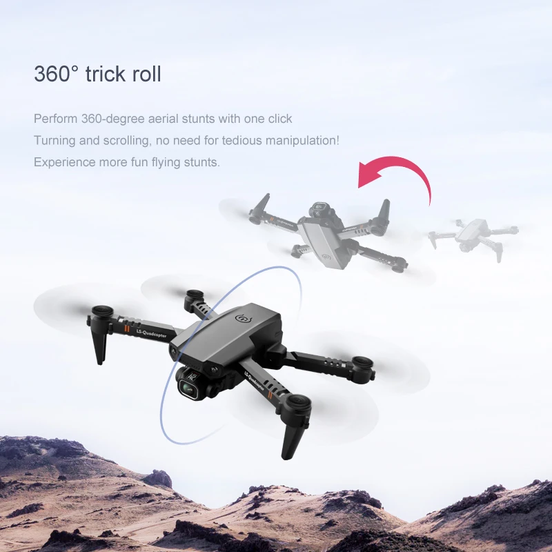 2020 Nuevas XT6 Drone de la lente dual 4k de alta definición de la fotografía aérea de flujo óptico altura fija RC aviones de Juguetes (regalo) 5
