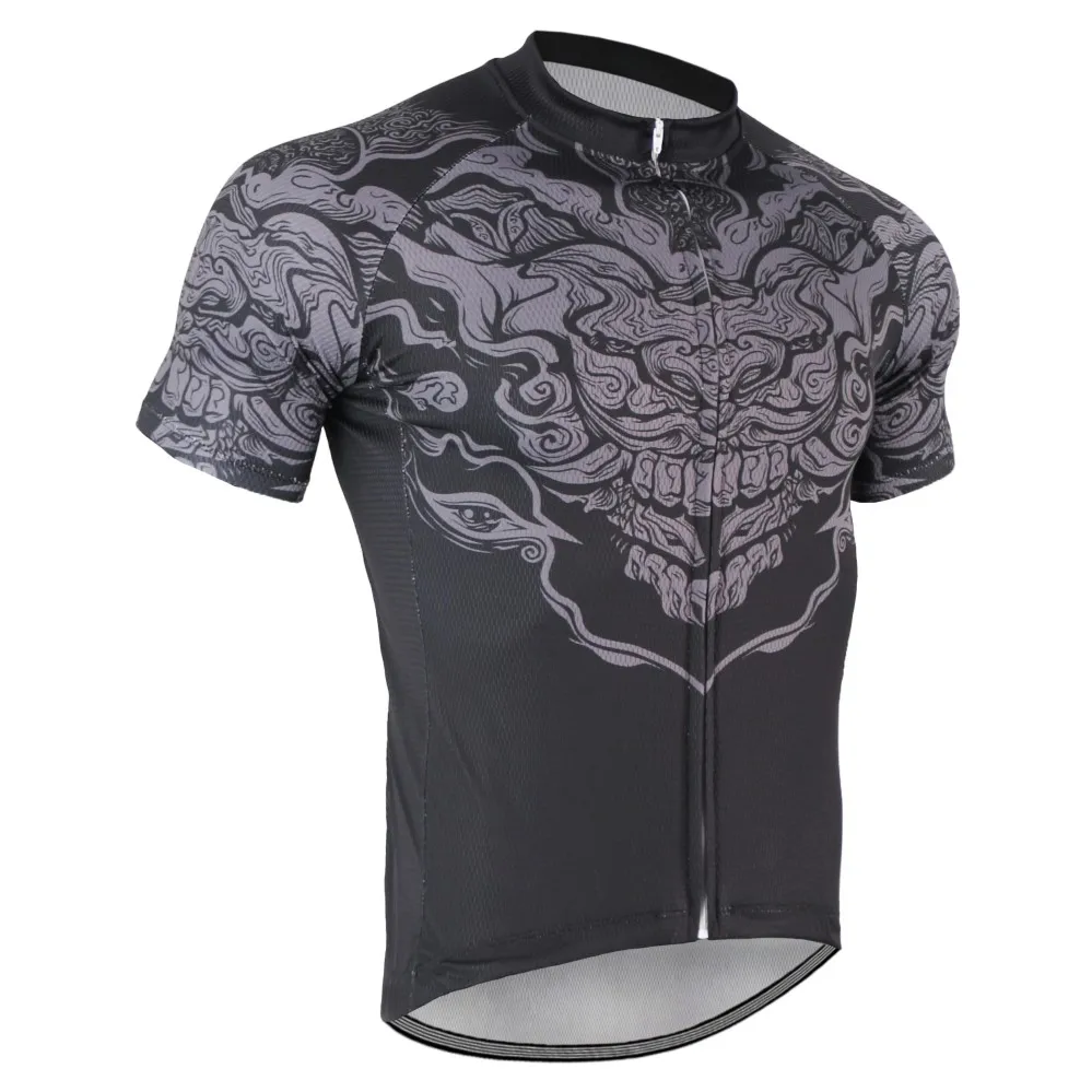 SOTF Negro Simetría de Impresión Transpirable Jersey de Ciclismo en Bicicleta de Carretera Ropa de Bicicleta de Montaña de la Camisa de Jersey de Ciclismo de Manga Corta de los Hombres 5